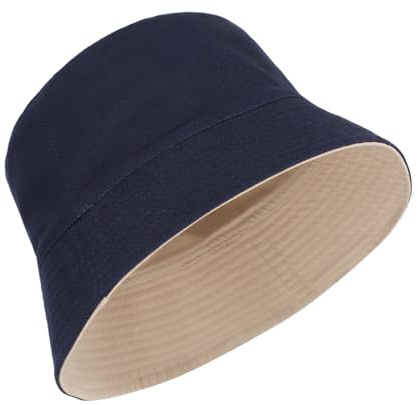TAGVO XXL Bob Seau Chapeau Réversible Chapeaux de Pêcheur Grosses Têtes Bucket Hat Pliable Été Chapeau de Soleil pour Hommes Femmes
