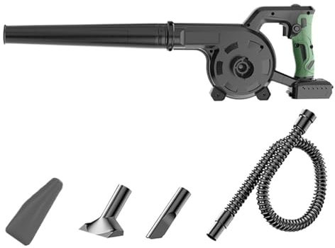 Souffleur d'air, Souffleur de jardin sans fil, moteur sans balais, aspirateur électrique, nettoyage, réglage de la vitesse, outil électrique manuel Pour balayer les ateliers, garages, allées et jard
