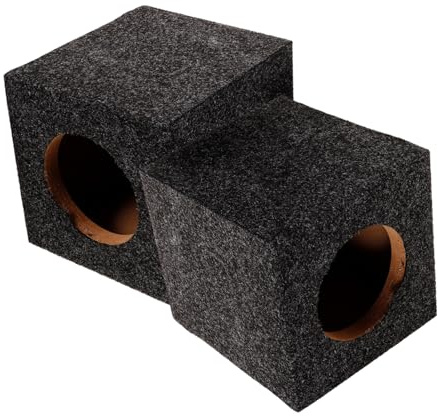 Housoutil 1 Paire Enceinte de Voiture pour Haut Parleur Caisson de Basses Amélioration Sonore pour Système Audio Automobile Paire de Durable et Stable