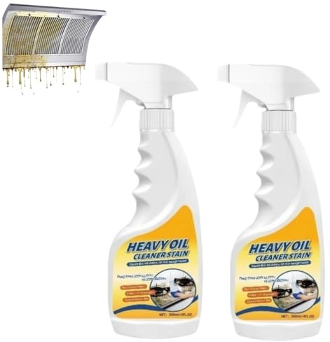 Spray dégraissant multi-usages pour la cuisine, puissant nettoyant moussant, idéal pour les fours à micro-ondes, les fours traditionnels, les bacs à graisse, les grils et les plaques de cuisson.