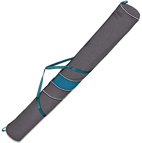 Skitasche Skisack für 1 Paar Ski 170 cm Lang Ski Bag Len Turquoise [053]