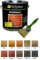 Pictolor Holzlasur 2,5 Liter Nussbaum + Lasurpinsel 70mm