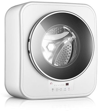 Machines à laver murales, sèche-linge électrique 800 W, capacité de 3 kg, température de 95 °C, lavage rapide en 15 minutes, sèche-linge compact, séchage à air chaud pour appartements, camping-cars