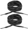 Gewachste Spitze für Rollschuhe, Hockeyschuhe, Schnürsenkel, leuchtende Farben, Zubehör für Rollschuhe, Hockey, Inlineskates, Schlittschuhe, Schwarz , Se référer au descriptif