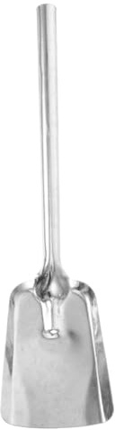 Pelle de cheminée - Bac à cendres - Outil de jardin robuste avec long manche - Pour l'intérieur et l'extérieur - Pour le nettoyage du four, du barbecue
