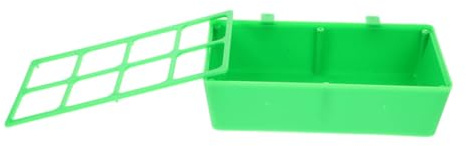 DIYEAH Ciotola per Cibo per Pappagalli Contenitore per Cibo per Uccelli Mangiatoia per Gabbia per Uccelli Sospeso Realizzato in Robusto Materiale Plastico Comodo da Usare Rimuovere