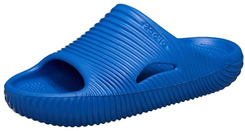 Crocs Unisex-Adult Mellow Recovery Slides, Blue Bold Tide, 5 UK Men / 6 UK Women