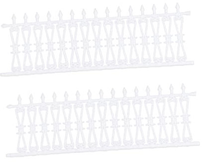 CLISPEED 1m Recinzione Giardino Esemplare Di Recinzione Per Tavolo Da Sabbia Fai Da Te Materiali Plastica