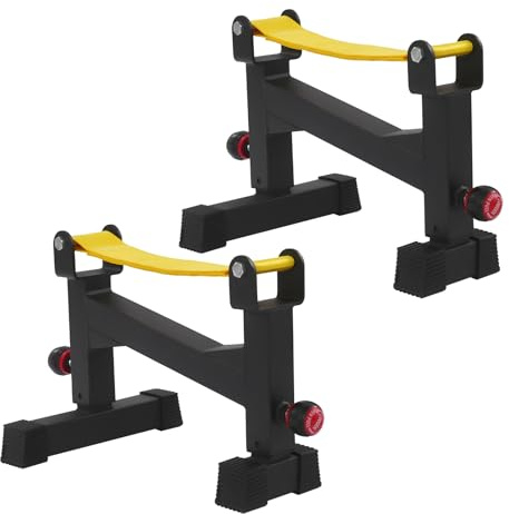 Deadlift Jack - Soporte para pesas de peso muerto resistente, plataforma de levantamiento de peso muerto ajustable, carga fácil de 300 kg, para casa, gimnasio, levantamiento de pesas