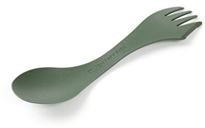 Light My Fire Couvert Camping - Couverts Voyage Sporks - Couverts Camping 3 en 1 - Cuillère Fourchette Couteau Camping - Couvert Plastique Reutilisable 100% sans BPA - Bivouac Picnic Randonnée