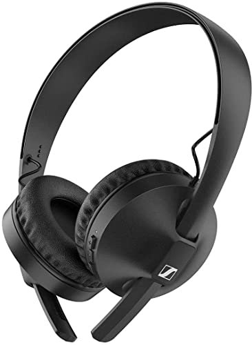 Sennheiser HD 250BT Bluetooth 5.0 Wireless Headphones - AAC, aptX™, aptX™ Low Latency, Transducer Tech, Built-in Mic - 25hr Battery, USB-C Fast Charge - Black