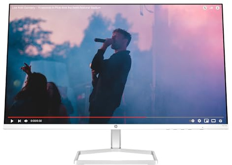 HP Series 5 27 inch FHD Monitor with Speakers - 527sa