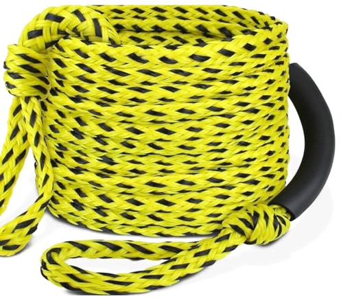 Corde de tirage | Corde flottante pour bateau, accessoires de sport d'extérieur pour la natation, le wakeboard, le kayak, le bateau