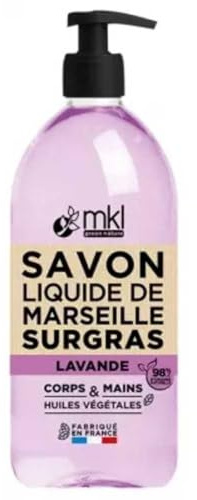 MKL Green Nature Flüssigseife Marseille Arganöl Lavendel 1 L