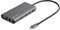 StarTech.com Adaptateur Multiport USB-C - Mini Dock USB-C avec 4K HDMI ou 1080p VGA - Hub 3x USB 3.0, SD, GbE, Audio, 100W PD Pass-Through - Station d'Accueil pour PC Portable/Tablette