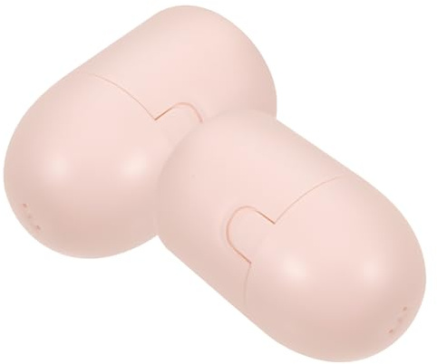 PartyKindom Lot de 2 Boîtes de Rangement pour Coupes Menstruelles, Étuis Portables en Polypropylène Léger, Couleur Rose Clair, Organisateur Pratique et Étanche pour Transport et Voyage