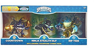 Figurine Skylanders Imaginators : Triple Pack - Ninja Stealth Elf / Kick Off Countdown / Rip Tide