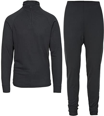 Trespass Herren unite360 1 x Base Layer Set S Black X
