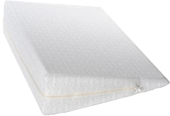 Cuscino a Cuneo Alza Gambe Resingomm – Made in Italy – Supporto Ergonomico per Gambe, Schiena – Imbottitura ad Alta Densità, Rivestimento Sfoderabile – Comfort e Benessere