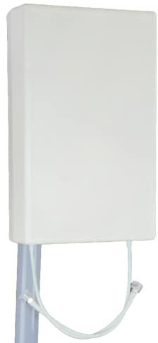 WiFiX Blaster 5G Hotspot and Home Internet High Power 2x2 MIMO Antenna | 5G & LTE | Dual Type N Female Connectors | 600MHz - 4000MHz Wide Band | 10dBi Max Gain | Directional Flat Panel Design
