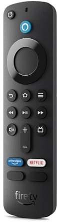 Amazon Alexa-Sprachfernbedienung mit TV-Steuerungstasten, erfordert kompatibles Fire TV-Gerät
