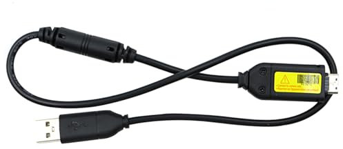Ieron Câble USB, Cordon de Chargeur USB Compatible avec Appareil Photo numérique Samsung, Remplacement par Marque générale