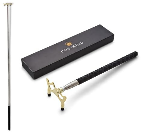Cue-King Telescopic Bridge Stick with Premium Handle, Pool Accessories, Snooker Accessories, Bridge for Snooker