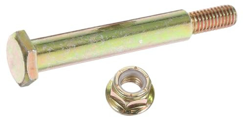 Toyvian Boulons de Roue Universels en Acier pour Tondeuse à Gazon Jeu de 1 Boulon et Écrou de Blocage Installation Facile Compatible Divers Modèles