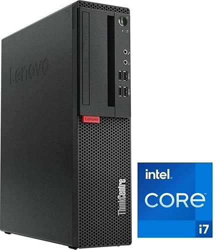 Lenovo ThinkStation Intel i7 8700 12-Thread 4.60 GHz Business Office Multimedia Computer mit 3 Jahren Garantie! - 16 GB - 1000 GB SSD - USB 3.0 - WLAN - Windows 11 Prof. 64-Bit - #8268