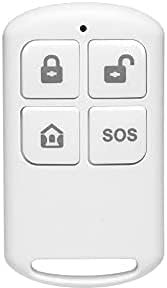 HUXGO HXA050 Sistema de Seguridad Inalámbrico WiFi gsm Compatible con Tuya Smart SMS Mensajería Control Remoto (Accesorios de Alarma (2G/4G) Control Remoto Inalámbrico)