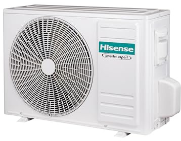Hisense,Climatizzatore fisso Halo CBMR1206W, Monosplit 12000 BTU,Raffrescamento e Riscaldamento(3.2Kw/3.3Kw),Timer 24h, Telecomando[Classe energetica A++/A+], Solo Unità Esterna, No Unità Interna