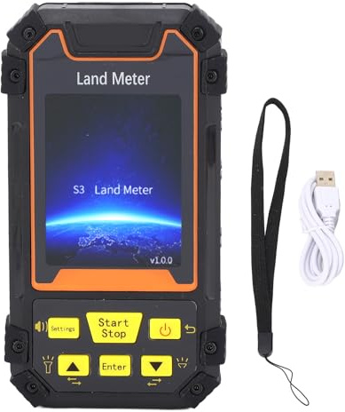 Gearwell Land Meder, GNSS Medición Herramienta Hommed Surveyor Área de medición del instrumento de 2.4 pulgadas