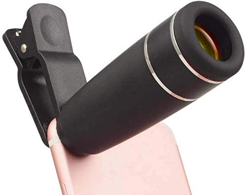 Monokulärt mobiltelefonobjektiv, universellt externt HD-fotofotografi justerbart fokus smart 10X teleobjektiv teleobjekt