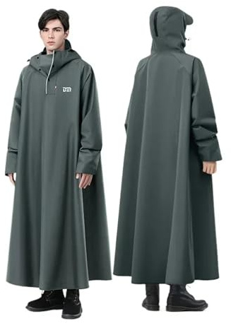 Poncho Pluie ImperméAble Raincoat Plus-Sized Thicken And Lengthen Adult Motorcycle Poncho Rain Gear