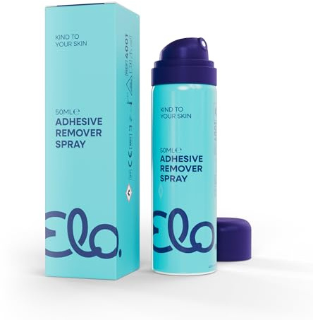 Elo Spray dissolvant d’adhésif 50 ml – Dispositif médical sans picotement pour le retrait délicat des dispositifs de stomie, de soins des plaies et de continence – Formule à base d’hexaméthyldisiloxan