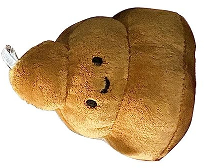 Yusat Ciondolo in Peluche di Cacca, Divertente e Carino, Giocattolo di Peluche di Cacca, Decorativo per Magnete da Frigorifero