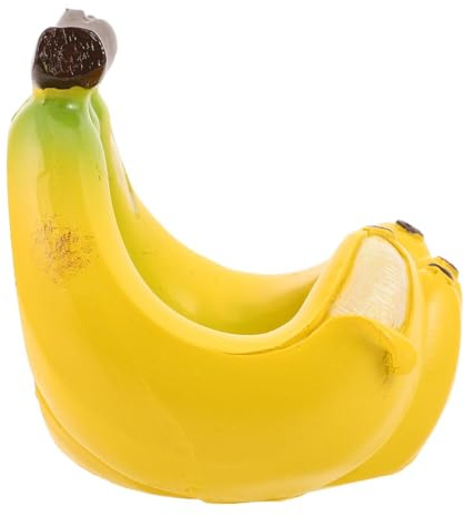 YARNOW Mangeoire à Suspendre aux Arbres : Abreuvoir Suspendu en Forme de Fruit – Distributeur d’Eau et de Nourriture pour Oiseaux Sauvages, colibris, en Forme de Banane Originale.