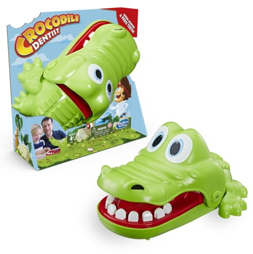 Hasbro Gaming Crocodile Dentist Game Crocodile Dentist Game,5 x 5 x 5 cm