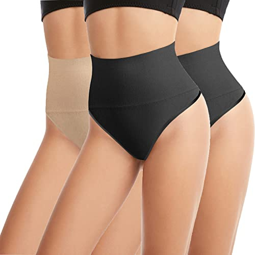 L&K-II Shapewear para Mujer Reductora de Vientre Moldeador Pantalón Moldeador String Control de Vientre Sin Costuras Bragas Faja Moldeadora Cintura Alta Ropa Interior Shorts 3601 SW+SW+HA S/M