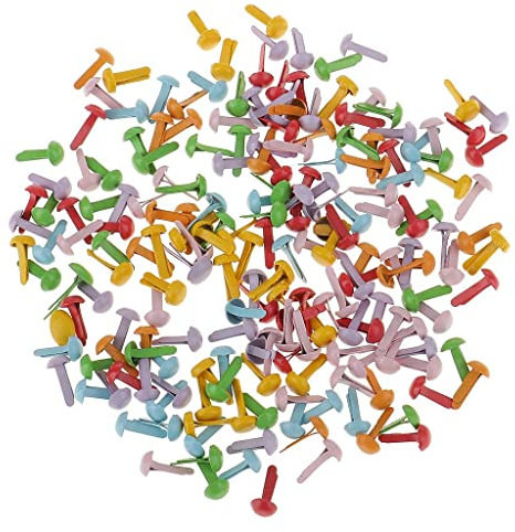 200 clavos redondos respetuosos con el medio ambiente para pintura horneada de 4,5 mm