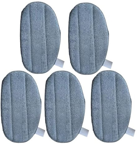 TUITA 5X Ersatz-Pads.Kompatibel Mit Leifheit. Dampfreiniger, Besen, Wischerbezug 11911, Staubsauger, Kehrmaschine, Ersetzen