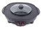 Hotpot et grill électrique 2 en 1 - Anti-adhésif - Sans fumée - Avec plaque de cuisson amovible - Pour l'intérieur coréen, barbecue thaï, fondue, raclette pour 5 à 6 personnes