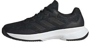 adidas Homme Gamecourt 2.0 Tennis Shoes, Core Black/Core Black/Grey Four, 46 EU