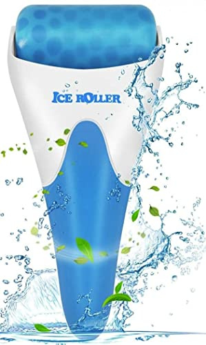 Face Roller Ice Roller för ansikte öga – ansiktsrulle anti-aging massage verktyg – ansiktsmassageapparat din hudvård rutin (blå)