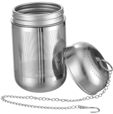 MOBUTOFU Bola De Especias De Acero Inoxidable Para Cocinar Filtro Reutilizable Diseño Cadena Para Sopa y Adecuado Para Hogar y Restaurantes