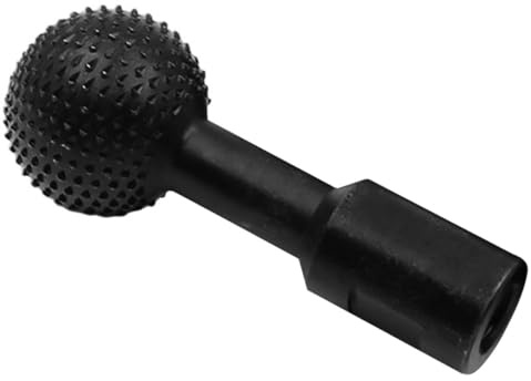 HONITANO Fresa Rotante Sfera in Acciaio Carbonio per Intaglio e Levigatura Legno e Punta Angolare Utensile Resistente Antiruggine per Lavori di Incisione e Modellismo