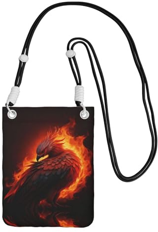 firebird telefonväska crossbody – mobiltelefon crossbody-väska med justerbar rem för daglig användning och pendling