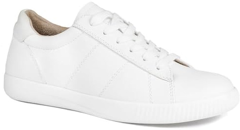 Pavers Womens Casual Lace Up Platform Trainers White Size 7