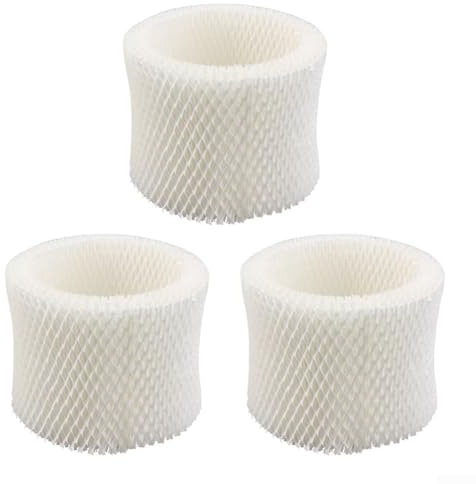 Nexbrill Luftbefeuchterfilter Ersatz für FY2401, HU4801, HU4802, HU4803, HU4811, HU4102, 3 Stück, verdickte, waschbare Faserfiltersieb für sauberen Nebel
