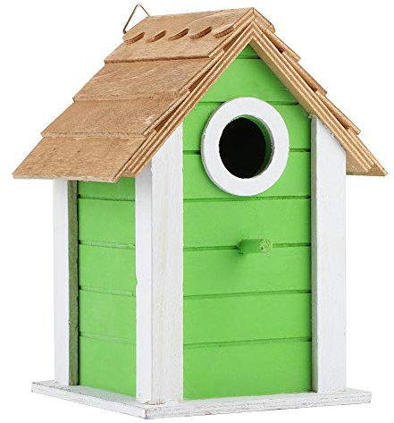 Bird House Outdoor Garden Balcony Decoration Wooden Bird Parrots House Nests Resting Cage Box Supplies